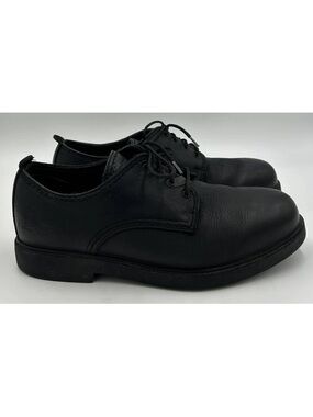 Havana Joe Oxford Black Leather Round Toe Lace Up Shoes Oxfords Men's Size EU 41
